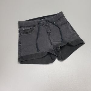 Joe boxer dark gray faded black pull on shorts womens size small